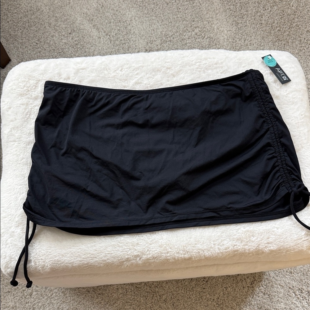 Black Swim Skirt
